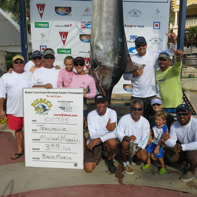 TRANQUILO, SPENCER 57, WINS 1ST PLACE AT 2015 BISBEE LOS CABOS TOURNAMENT